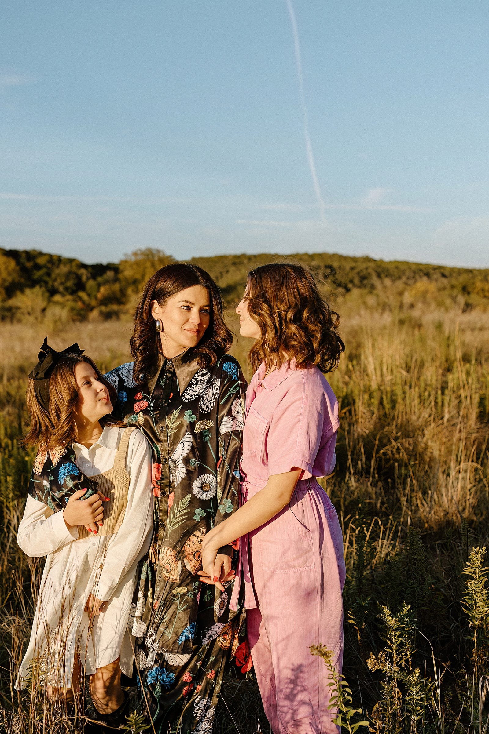 Mom stands with daughter for Our Adventuring Souls Photography